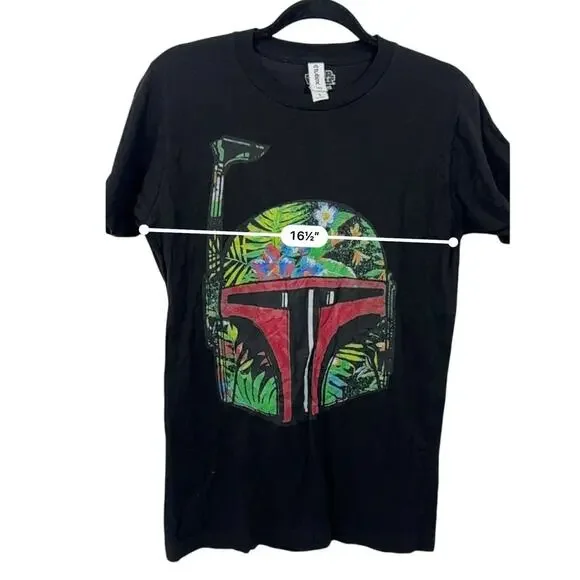 Just in 💫| Star Wars Retro Tropical Print Tshirt SZ S - Picture 7 of 7